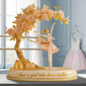 Dreamy Ballet Girl Acrylic Plaque - Personalized Gifts For Ballerina 03QHLU080725 - Shaped Plaques - GoDuckee
