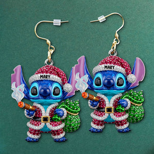 Cartoon Alien Acrylic Earrings Personalized Funny Gifts For Smokers 01totn160725 - Earrings - GoDuckee