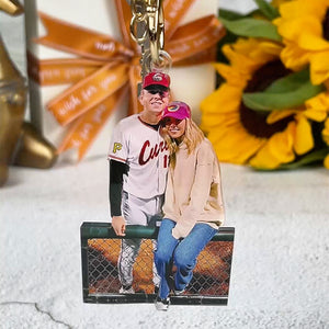 Custom Photo Gifts for American Football Lovers Keychain 188acvp140924 - Keychains - GoDuckee