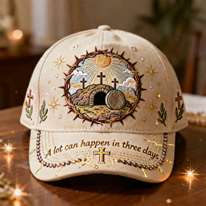 Praise The Lord Classic Cap, Personalized Easter Gifts For Christians 01QHTN050326 - Caps - GoDuckee