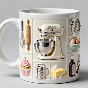 Sweet Baker Coffee Mug - Personalized Gifts For Baking Lovers 03OHTN311225 - Coffee Mug - GoDuckee