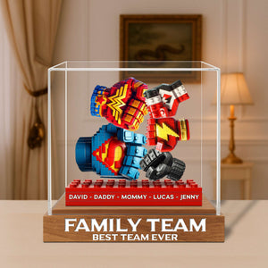 Best Family Ever Acrylic Plaque Personalized Gifts For Family 05OHTN230525 - Shaped Plaques - GoDuckee