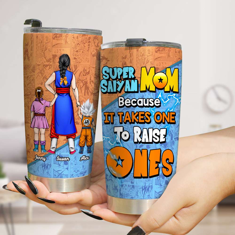 Personalized Gifts For Mom Tumbler Because It Takes One To Raise Ones 01OHHN140324HH - Tumbler Cups - GoDuckee