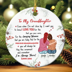 Personalized Gifts For Grandma Christmas Ornament 01ACDT011024TM - Ornament - GoDuckee