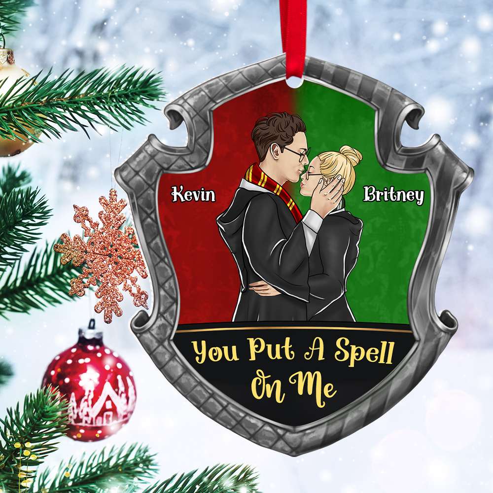 Magic Couple 02HUDT151123TM Personalized Ornament, Christmas Gifts - Ornament - GoDuckee