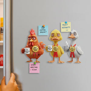 Committed Coworker Fridge Magnet Personalized Gifts For Coworkers 03NADT171125 - Fridge Magnet - GoDuckee