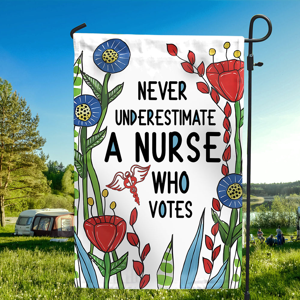 Personalized Gifts For Progressive Nurse Garden Flag 04qhdc120724 - Garden Flag - GoDuckee