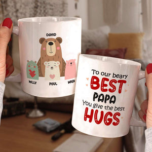 Personalized Gifts For Mom Coffee Mug To Our Beary Best Mama - Coffee Mugs - GoDuckee