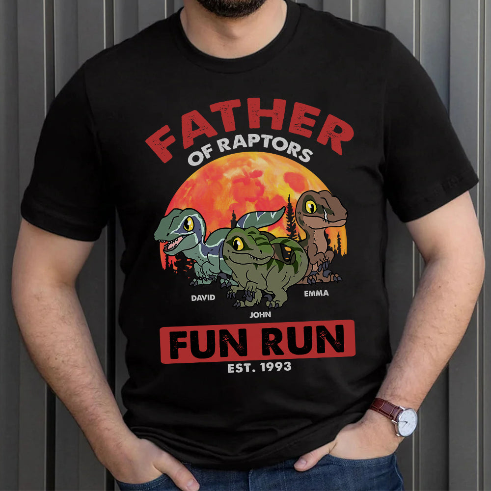 Father Of Raptors, Personalized Shirt 01huhn220523 - Shirts - GoDuckee