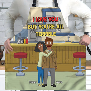 Personalized Gifts For Couple Aprons 01OHMH241224HG - Aprons - GoDuckee