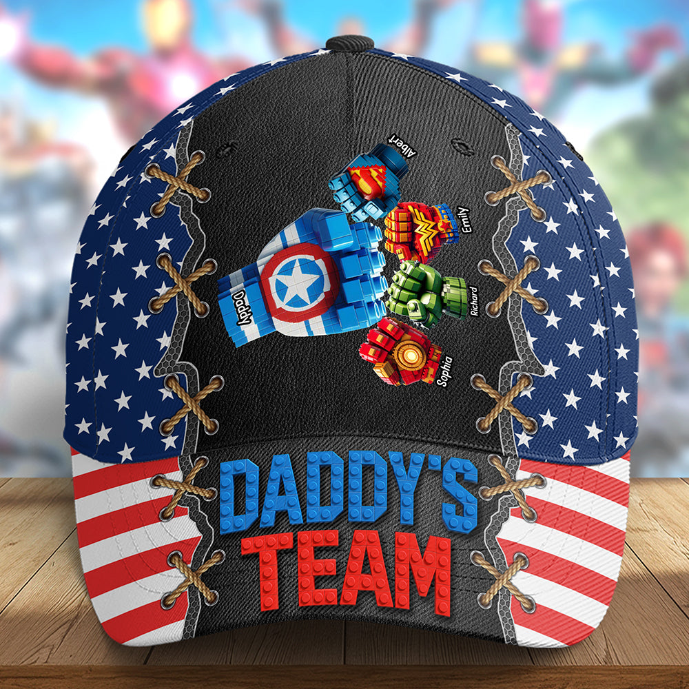 Super Dad Classic Cap - Personalized Gifts For Dad 03ohqn160525 - Caps - GoDuckee