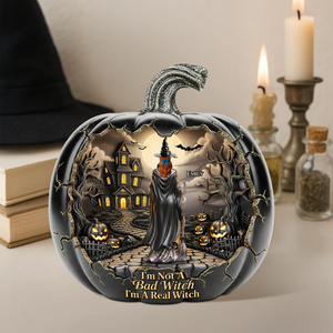 Witch Plaque - Personalized Gifts For Magic Lovers 01ohpu080725 - Shaped Plaques - GoDuckee