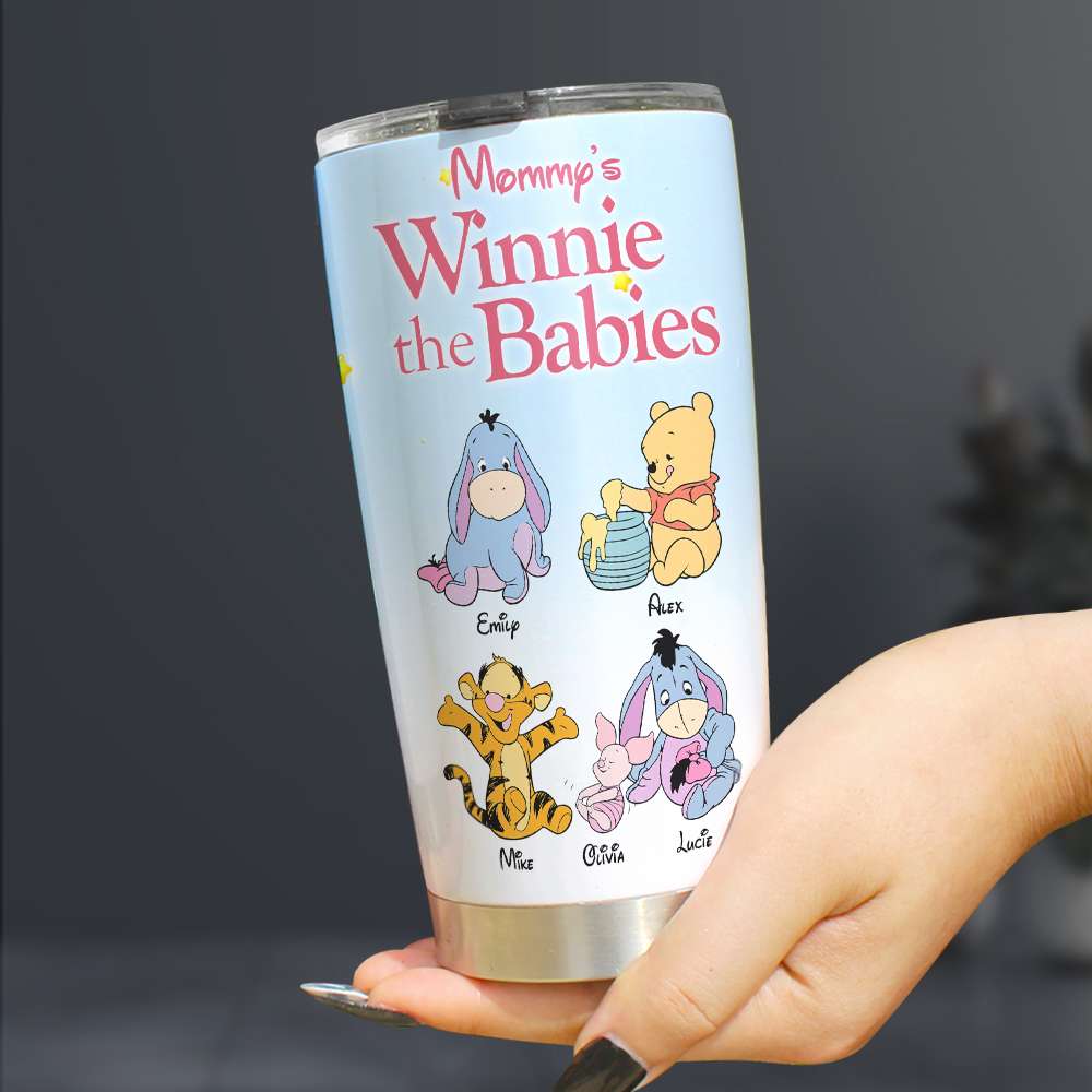 Personalized Gifts For Mom Tumbler Mommy's Babies 05HTHN150324 - Tumbler Cups - GoDuckee