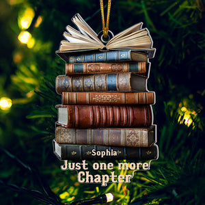 Personalized Gifts For Book Lovers Acrylic Ornament 04acqn181024 - Ornament - GoDuckee