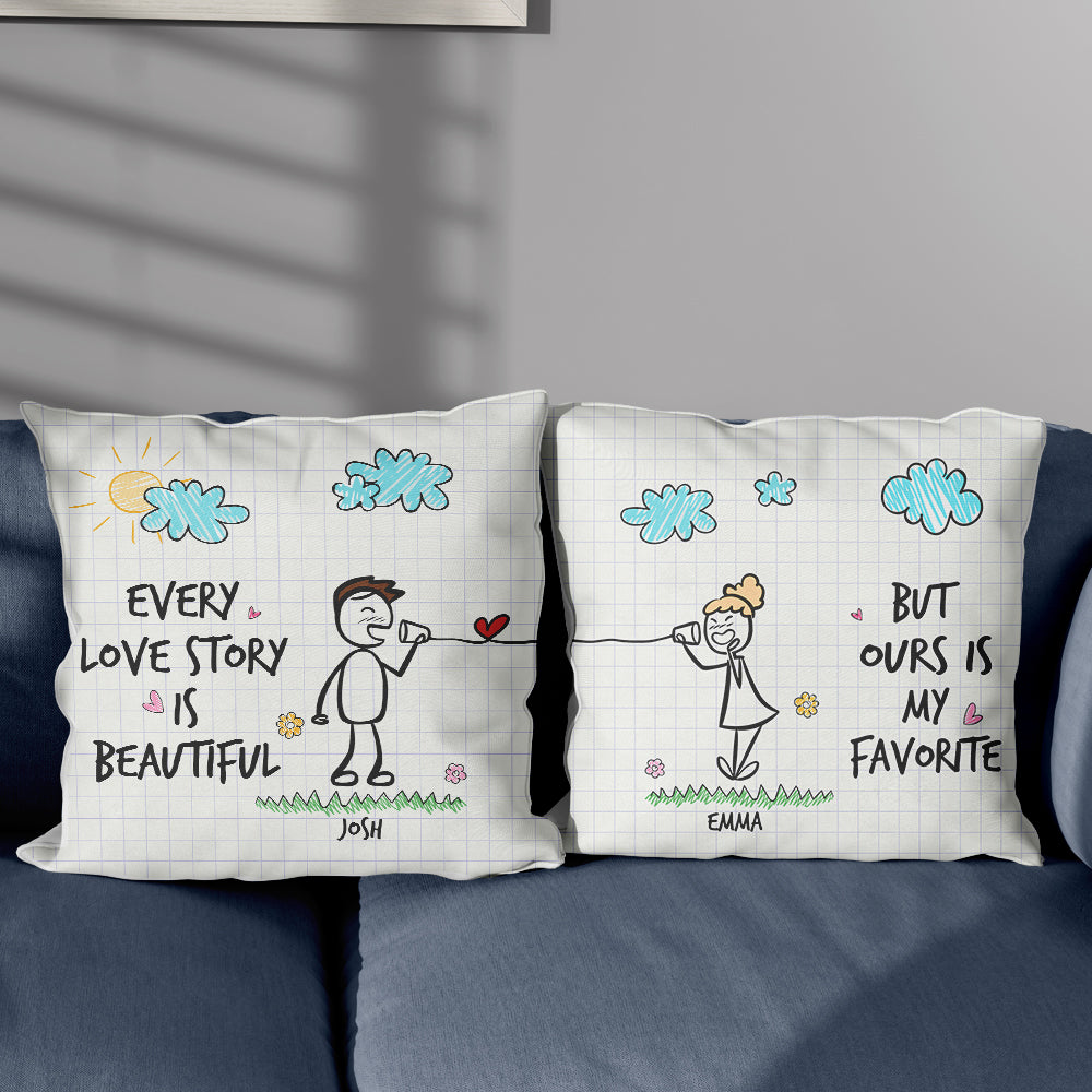 Couple pillow designs best sale