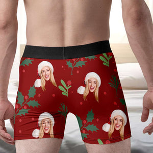 Custom Photo Gifts For Man Boxer Christmas 02XQMH100924 - Boxer Briefs - GoDuckee