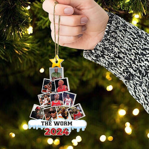 Custom Photo Christmas Gift For Basketball Fans Ornament 07TOMH120824 - Ornament - GoDuckee