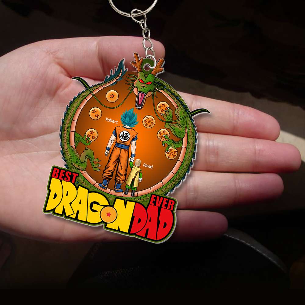 Cool Dad Personalized Keychain - 03QHQN310523HH - Keychains - GoDuckee