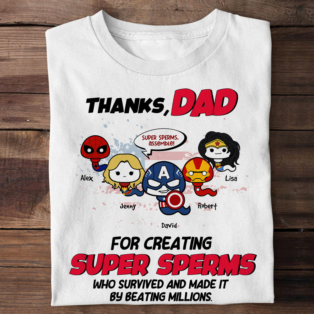 Thanks Dad-TT-02hthn050523tm Personalized Shirt - Shirts - GoDuckee