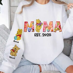 Mama Bear Shirt - Personalized Gift For Mom 02KALU260325 - AOP Products - GoDuckee
