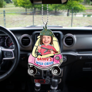 Personalized Gifts For Dad Car Ornament 01topu230224 Father's Day - Ornaments - GoDuckee