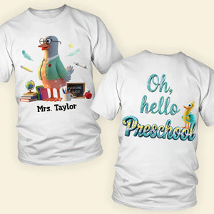 Quack to School Shirt Personalized Gifts For Teacher 04OHDT110725 - Shirts - GoDuckee