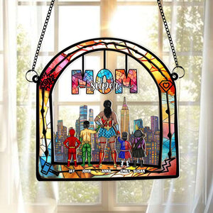 Personalized Gifts For Mom Suncatcher Ornament 03OHMH130225PA - Ornament - GoDuckee