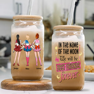 Personalized Gifts For Friends Clear Glass Can We Will Be Best Friends Forever 01NADT020224HH - Drinkware - GoDuckee