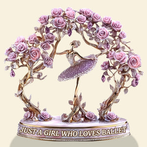 Ballet Lover Acrylic Plaque - Personalized Gifts For Ballet Girl 01TGDT170525 - Shaped Plaques - GoDuckee