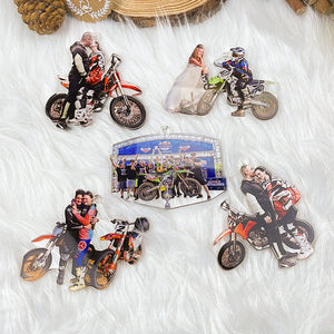 Custom Photo Gifts for Motocross Lovers Ornament 80acvp140924 - Ornament - GoDuckee