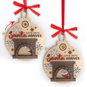 Gifts For Christmas Lovers Ornament 47acxx280824 Countdown Days Till Christmas - Ornament - GoDuckee