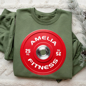 Personalized Gift For Gymer Christmas Shirt Bumper Plate 02ACDT311024 - Shirts - GoDuckee