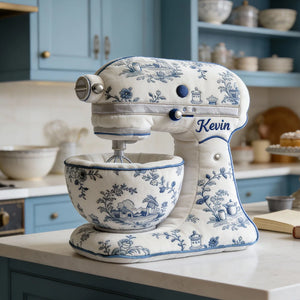 Baking Mixer Toile De Jouy Custom Shape Pillow - Personalized Gifts For Baking Lover 01pgta121225 - Pillow - GoDuckee