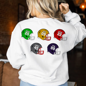 Personalized Gifts For Football Mom Shirt 05HUTN181024 - Shirts - GoDuckee