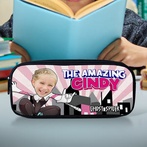 Personalized Gifts For Kid Girl Pencil Case Custom Face Kid 02xqpu170724 - Pencil Case - GoDuckee