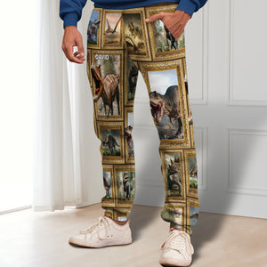 Personalized Gifts For Dinosaur Lovers Joggers Sweatpants 01qhtn271224 - Shorts and Pants - GoDuckee