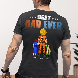Personalized Gifts For Dad Shirt Best Dad Ever 04QHHN240124HH - 2D Shirts - GoDuckee