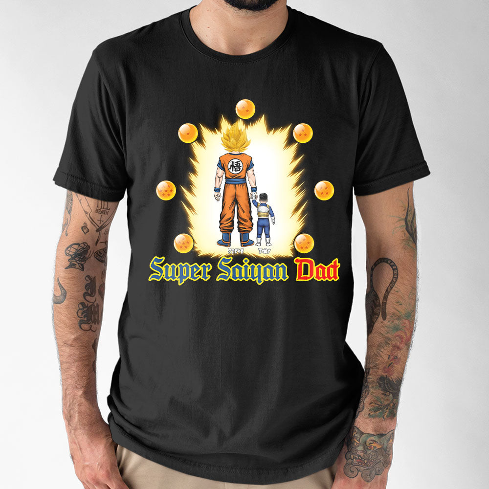 Super Saiyan Dad Personalized Shirt 01DNPO300523HH - Shirts - GoDuckee