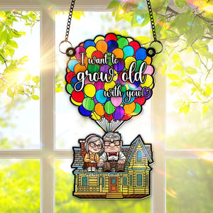 Love Bubble Suncatcher Ornament - Personalized Gifts for Couple 06TOLU150725 - Ornament - GoDuckee