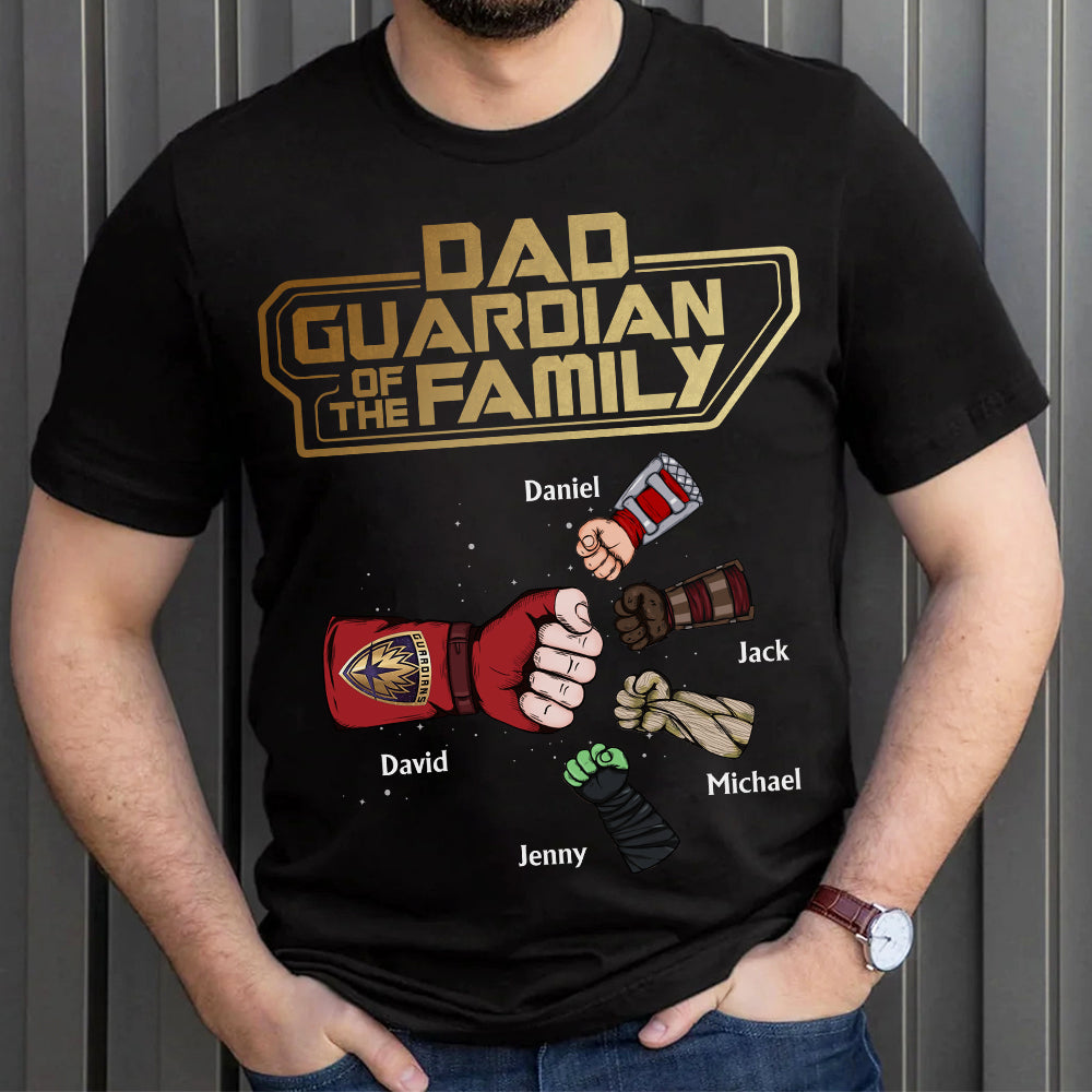 Dad And Kids Fist Bump 06qhhn180523ha-tt Personalized Shirt - Shirts - GoDuckee