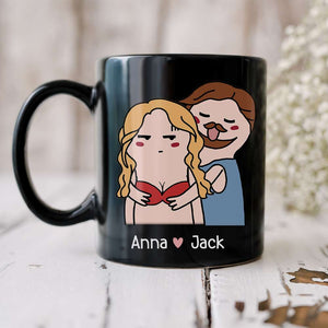 My Boobs Would Be So Lonely Black Mug - 05nttn200323tm - Coffee Mug - GoDuckee