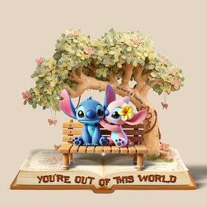 Romantic Experiment Acrylic Plaque Personalized Gifts For Couple 01TGQN220525 - Shaped Plaques - GoDuckee