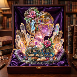 Personalized Gifts For Book Lovers Acrylic Light Box 02HULU150626 - Light Box - GoDuckee