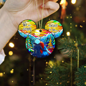 Personalized Gifts For Couple Christmas Ornament 03ACDT280924 - Ornament - GoDuckee