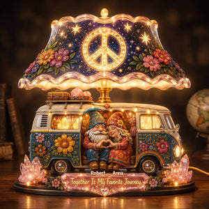 Peaceful Journey Light Box - Personalized Gifts For Couple 02padt070726 - Light Box - GoDuckee