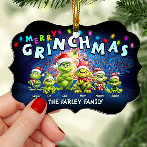 Personalized Gifts For Family Christmas Ornament 01ACDT250924 - Ornament - GoDuckee