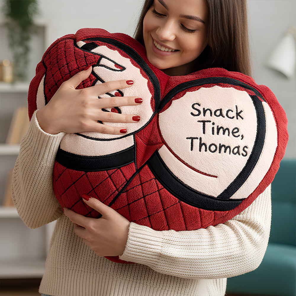 Funny Heart Pillow - Personalized Gifts For Couple 05HUDT281125 - Pillow - GoDuckee