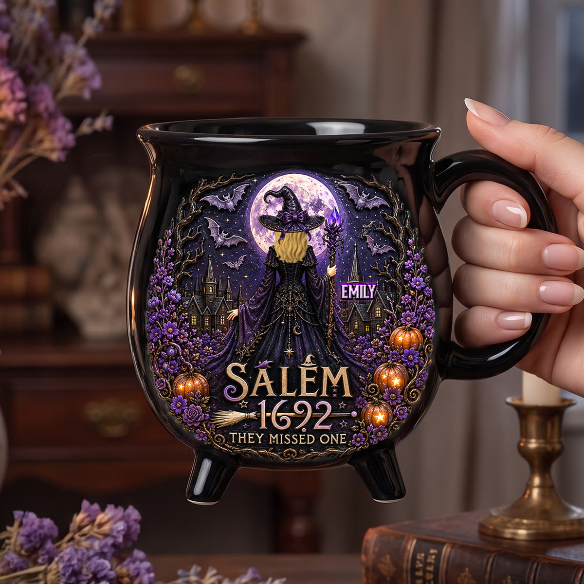 Magical Cauldron Mug - Personalized Gifts For Fantasy Lovers 05NADH140826 - Cauldron Mug - GoDuckee
