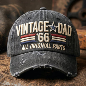 Vintage Dad Birthday Classic Cap - Personalized Gifts For Dads 01nadt300526 - Caps - GoDuckee