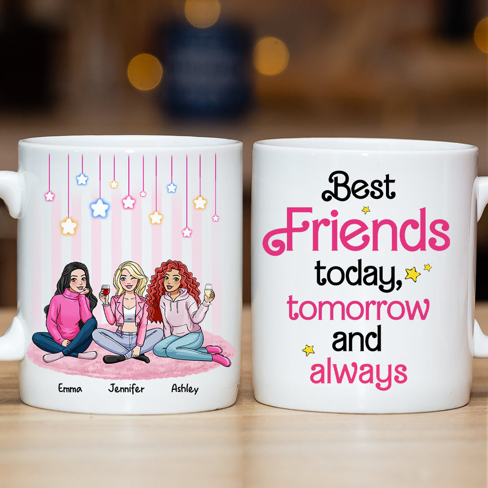 Best Friends Today, Tomorrow and Always 01tohn051223hh Personalized Coffee Mug - Coffee Mug - GoDuckee